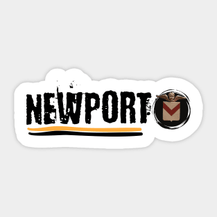 Newport, South Wales Sticker